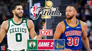 Boston Celtics at Golden State Warriors Game 2 | NBA Finals Live Scoreboard Streaming Today 2022