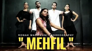 MEHFIL | SHADAA | Ronak Wadhwani Choreography | Diljit Dosanjh | Neeru B | Punjabi x Bollywood dance