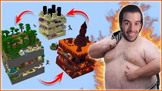 ASMR MOUTH SOUNDS MINECRAFT DIMENSION PARKOUR EN ESPAÑOL - SPEEDRUN RECORD