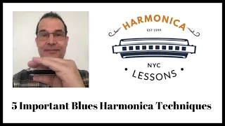 5 Important Blues Harmonica Techniques