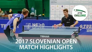 2017 Slovenian Open Highlights: Bastian Steger vs Jon Persson (Final)
