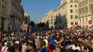 France world cup victory celebration in Marseille(11)