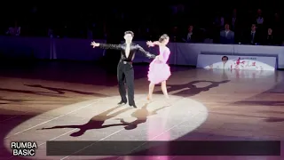 2019[日本国际国标舞比赛]日本インターナショナルダンス選手権大会【 アマ・ラテン決勝 RUMBA 規定フィガーNo.031 Kazuki Hachiya・Madoka Minagawa組 】