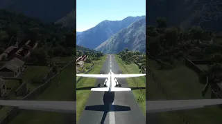 Microsoft Flight Simulator C-160 Taking Off from Lukla Airport #flightsimulator