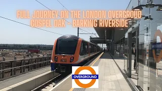 Extended | Full Journey on the London Overground | Gospel Oak - Barking Riverside