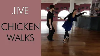 Apprendre à danser le Jive - Danse de salon Avancé - Chicken walks