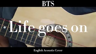 BTS Life goes on English Acoustic Song Cover