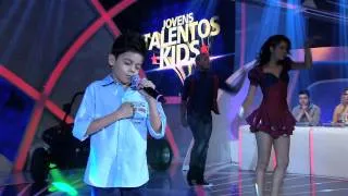 Programa Raul Gil - Alexandre Nunes (Enamorado) - Jovens Talentos Kids 2013