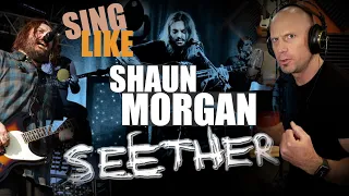 How To Sing Like Shaun Morgan - Seether - "Fake It" Isolated Vocal Analysis (Kurt Cobain Influence)