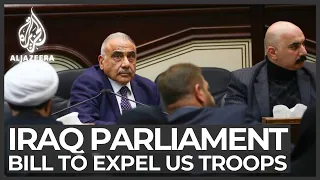 Iraqi parliament calls for expulsion of foreign troops