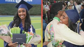 Diddy's Daughter Chance Celebrates High School Graduation