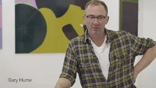 Gary Hume in the Studio