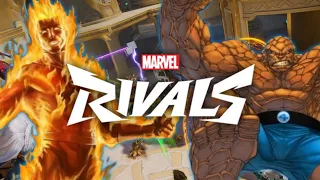 Designing custom characters for Marvel Rivals Part 13! (Human Torch and The Thing.)