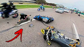 CRAZY, EPIC & UNEXPECTED Motorcycle Moments 2021 [Ep.#159]