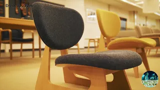 How its made, wooden chair and desk in Japan