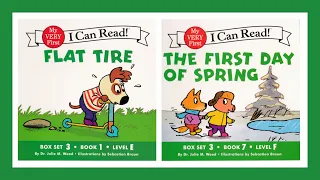 Learn to Read with Tug the Pup and Friends! Box Set 3| I Can Read| Book 1-7 level E to F