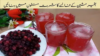 New Style Falsa Sharbat Recipe | Falsa Sharbat Banane Ki Recipe 2 Method Of Falsa Juice