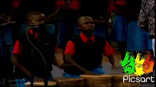 Starehe boys school perfoming 'Tina kakosa' by Nyongesa Muganda at the Kmf 2016 edition