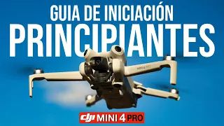 DJI MINI 4 PRO - GUIA INICIACIÓN PRINCIPIANTES en ESPAÑOL | DJI FLY APP EXPLICADA