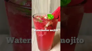 Watermelon Mojito। Refreshing summer drink। #viralvideo #ytshorts #trending #mojito #ytviral #shorts