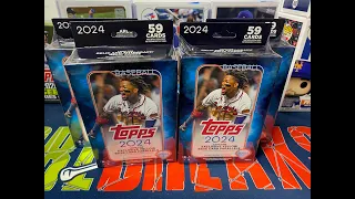 Opening 4 Hanger Boxes Of 2024 Topps Series 1!! Really Digging The Yellow Parallels!!