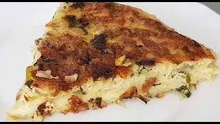 When you have 3 potatoes and 3 eggs! Prepare this easy and delicious dish. Inexpensive and simple!