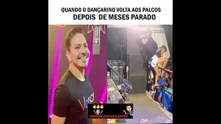 Washington brasileiro e  seu dançarino com saudades da dança