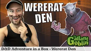 Wererat Den - Adventure in a Box - D&D WizKids Review