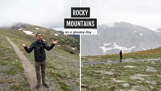 A gloomy day at Rocky Mountain National Park (Attempting Mount Ida, Trail Ridge Road, & wildlife!)