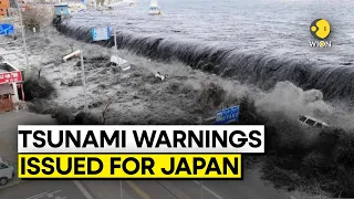 Japan Earthquake: Tsunami warnings issued after 7.5 magnitude quake hits Japan | WION Originals