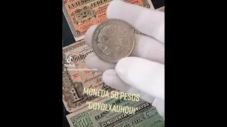 Moneda 50 pesos Coyolxauhqui 1983 - México