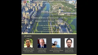 Virtual Seminar on Vulnerabilities of Wetlands and Its Impact on Climate Change