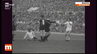 Roma - Inter 1-2 (0-2 a tavolino) - Campionato 1972-73 - 11a giornata