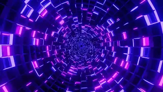 Abstract Background Video 4k Metallic Pink Blue Tunnel VJ LOOP NEON Satisfying Calm Wallpaper Stock