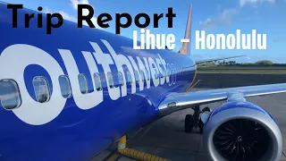 TRIP REPORT | Southwest Airlines Boeing 737-8MAX Economy | Lihue - Honolulu
