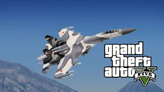 GTA V Su-27 Flanker [MOD]