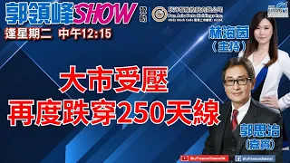 #郭思治 #聯洋智能控股(1561) 特約【郭領峰show】2021年7月20日『大市受壓 再度跌穿250天線』