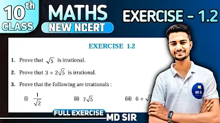 Class 10 Maths Chapter 1 | Real Numbers | Exercise 1.2 | Md Sir