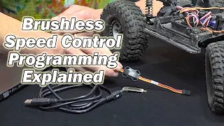 Tips & Tricks On How To Program Your Brushless Speed Control - Holmes Hobbies RC Basics Series