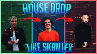 How To Skrillex, Fred Again & Four Tet style Bass House Drop [FL Studio Tutorial]