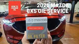 Mazda CX5 Oil Change