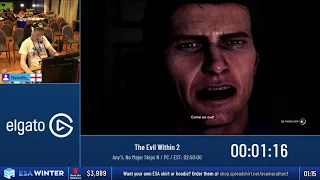 #ESAWinter19 Speedruns - The Evil Within 2 [Any% No Major Skips N] by StevieBlu_