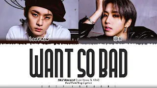 [SKZ-RECORD] Lee Know, HAN - 'Want so BAD' Lyrics [Color Coded_Han_Rom_Eng]
