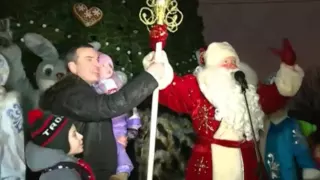 В Ярославле открыли главную новогоднюю елку города