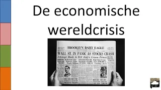 9. De economische wereldcrisis