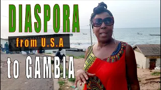Diaspora from USA: You Won't Believe What She Really Thinks About Gambia!!! Pt 1/3