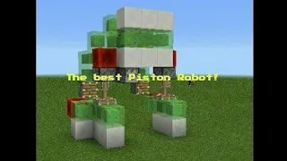 Minecraft:how to make a walking robot