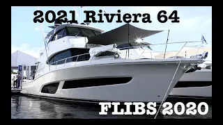 2021 Riviera 64 Features Video | FLIBS 2020 |