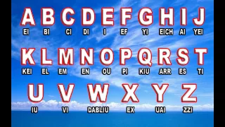 el abecedario en ingles y su pronunciación