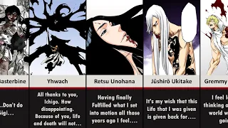Last Words of Bleach TYBW Characters Before Death